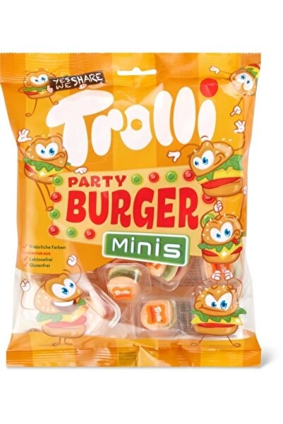 Trolli Mini Burger Jelibon Şeker 170 gr