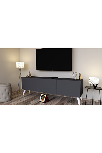 KONAK EV EŞYALARI NOVANTA JR 1.KALİTE %100 MDF 3 KAPAKLI  TV ÜNİTESİ,TV SEHPA...