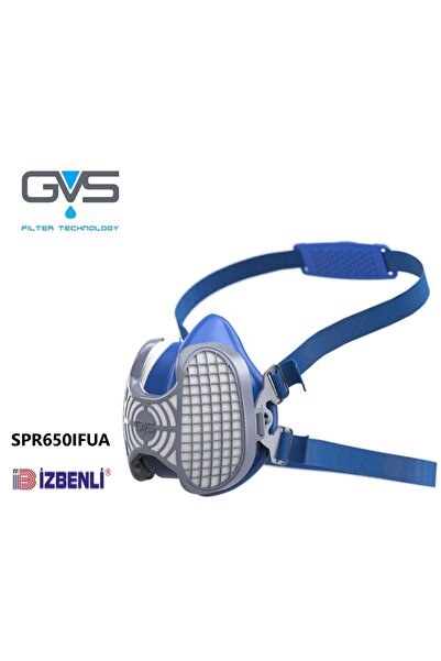 GVS Extra P3 Toz Pedi Destekli Kaynakçı Yarım Yüz Maske (Filtre ve Toz Pedi İ...