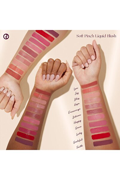 Rare Beauty Mat ve Işıltılı Bitişli Likit Allık - Cosmetologist Grace - 7.5 ml