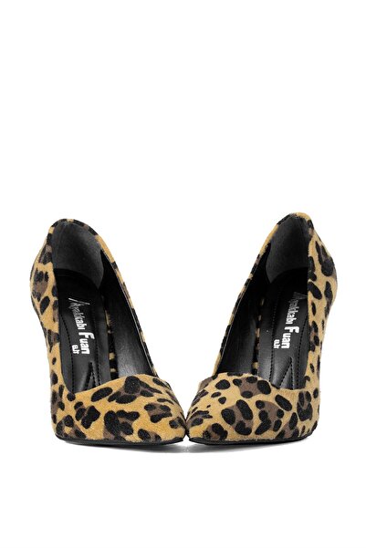 Ayakkabı Fuarı Elit Mst1920T - Women's Leopard Print Stiletto
