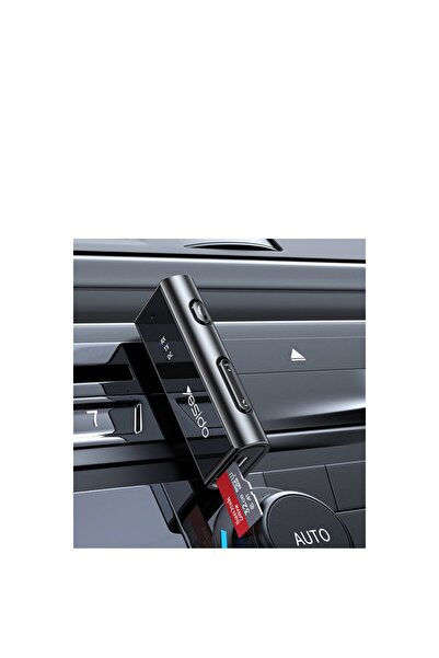 Sphone Bluetooth Kablosuz Mini Wireless Araç Kiti 3.5mm Aux Çıkışlı Mikrofonlu Araba Ses BT Alıcı Verici