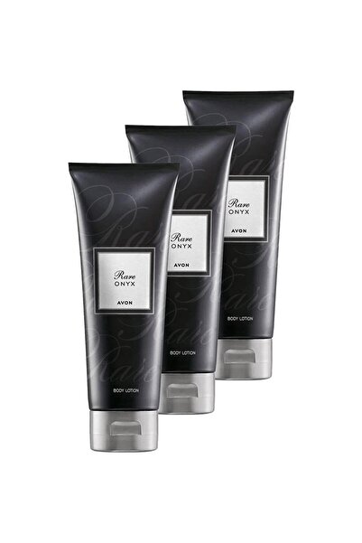 AVON Onyx 125 ml.Rare Body Lotion - Set of Three