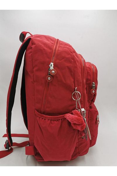 571 Collections Çanta Ultra-Light Backpack School Travel Red (Model: 571-1C)