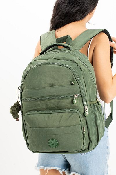 571 Collections Çanta Εξαιρετικά ελαφρύ πράσινο Unisex σακίδιο πλάτης - Πολλαπλές τσέπες, μεσαίο μέγεθος (Μοντέλο: 571-3E)