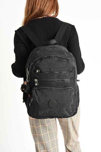571 Collections Çanta Unisex Μαύρο σακίδιο πλάτης - Εξαιρετικά ελαφρύ, πολλαπλές τσέπες, μεσαίο μέγεθος (Μοντέλο: 571-4B)