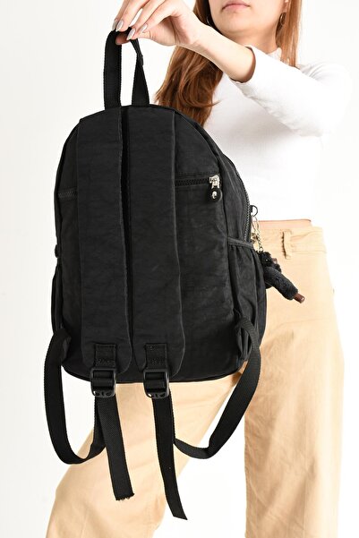 571 Collections Çanta Unisex Μαύρο μεσαίου μεγέθους σακίδιο πλάτης - Εξαιρετικά ελαφρύ, πολλαπλές τσέπες (Μοντέλο: 571-4D)