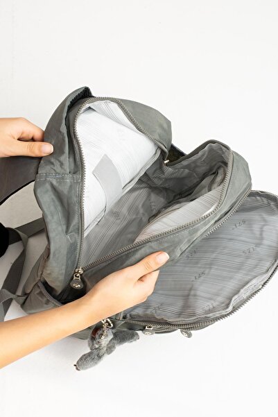 571 Collections Çanta Unisex Γκρι Ultra Light μεσαίου μεγέθους σακίδιο πλάτης - Μοντέλο: 571-3C