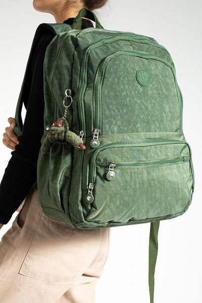 571 Collections Çanta Unisex Green Ultra Light Waterproof Backpack - Multi-Pocket (Model: 571-1G)