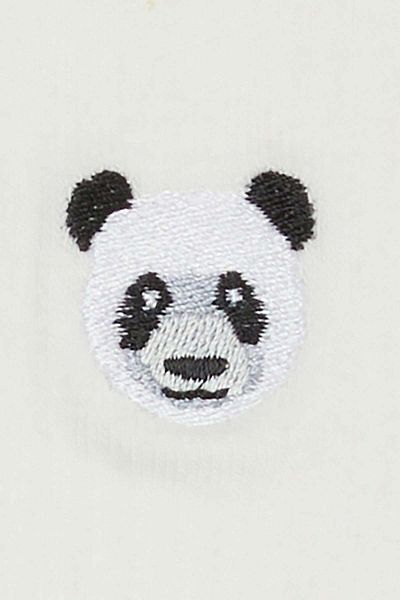 WWF Market Чорапи с шарка на екрю панда