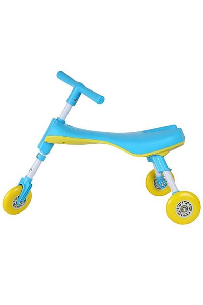 ALBADER 3 Wheels Scooter, Bike Walking Ride, Foldable Kids scooter, Push scooter Small-Size
