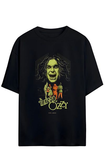 MAGORS OZZY OSBOURNE UNISEX OVERSIZE ΒΑΜΒΑΚΟ T-SHIRT