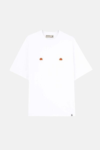 WWF Market Λευκό μπλουζάκι Supreme Crabs Oversize