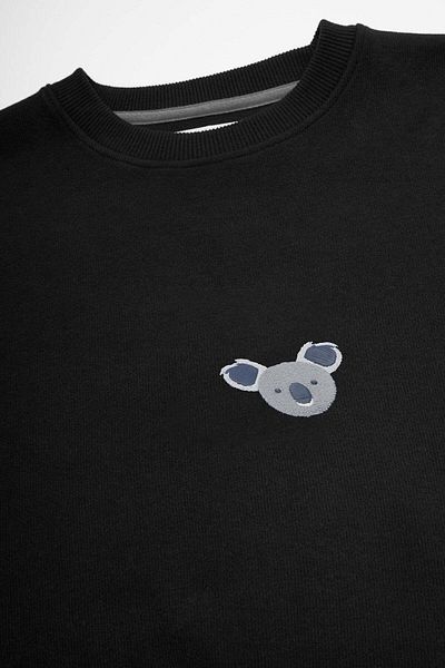 WWF Market Φούτερ Koala Supersoft - Μαύρο