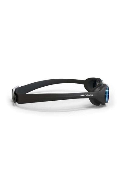 Decathlon نظارات السباحة Nabaiji باللون الأسود - نظارات حمام السباحة باللون الأسود - L