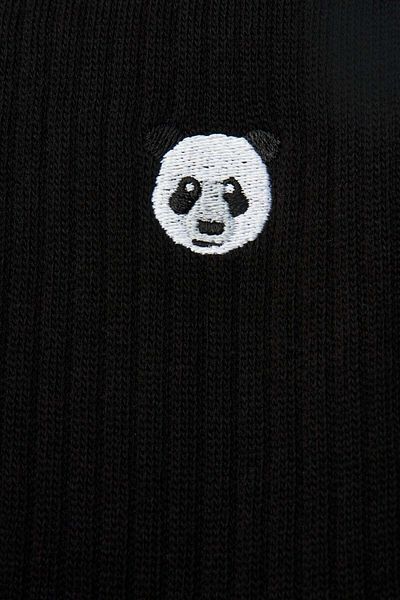 WWF Market Чорапи за кърпи Panda - черни