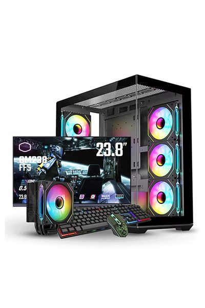 Thermo Gaming PC i3-12100F-RTX 3050 Combo with monitor, keyboard and mouse