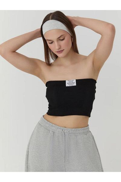 Quzu Women's Black Blouse - 23342 Model