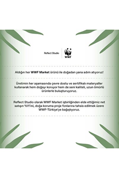 WWF Market Waffle Gömlek - Antrasit