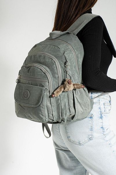571 Collections Çanta Unisex γκρι μεσαίου μεγέθους σακίδιο πλάτης με εξαιρετικά ελαφριές και πολλές τσέπες - Μοντέλο: 571-3J