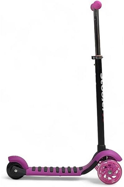 ALBADER 2 in 1 Kick Scooter, Adjustable Height Foldable Kick Scooters, Light Wheels, Manual Scooter