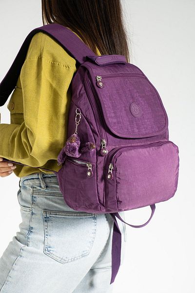571 Collections Çanta Purple Medium Size Ultra Light Backpack - 571-3F
