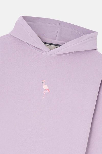 WWF Market Flamingo Supersoft Hoodie - Λιλας
