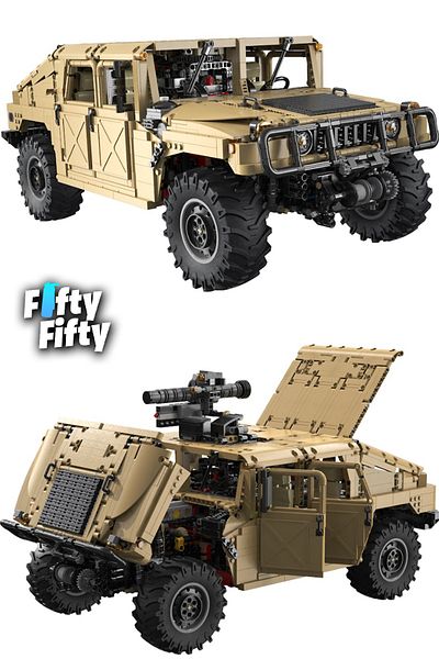 Vagonlife Cada Humvee-C61036W (3935 Pieces) Professional Toy Construction Set