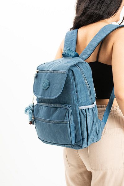 571 Collections Çanta Rucsac unisex albastru ultra ușor de mărime medie - buzunare multiple (model: 571-4A)