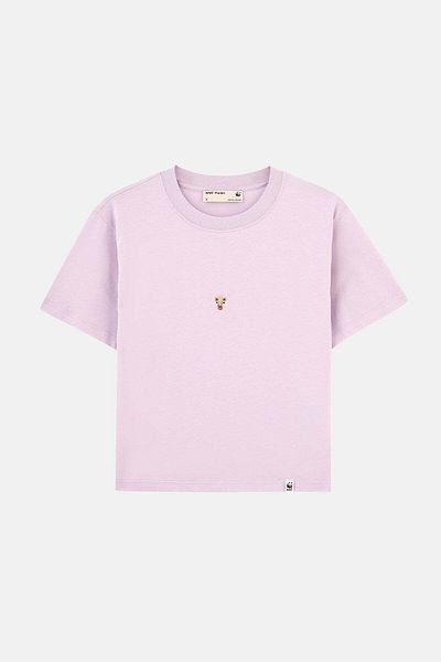 WWF Market Tricou Girafe Light pentru femei - Liliac