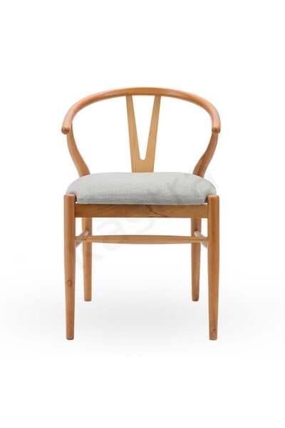 METSAN AKSESUAR Wishbone Döşemeli Sandalye
