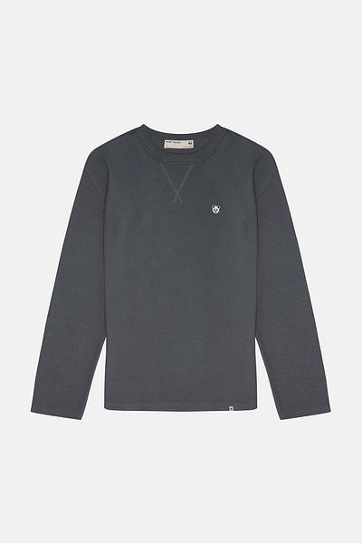 WWF Market Panda Waffle Sweatshirt - Anthracite