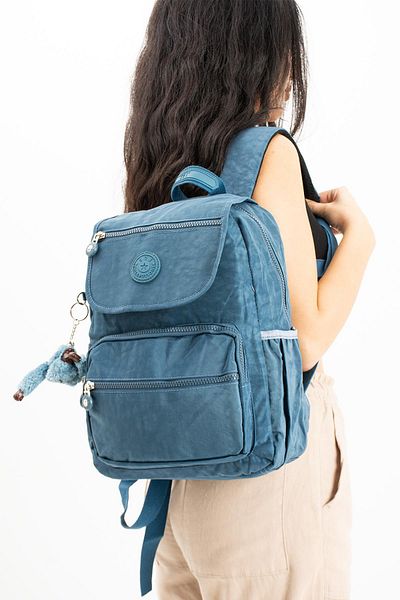 571 Collections Çanta Rucsac unisex albastru ultra ușor de mărime medie - buzunare multiple (model: 571-4A)