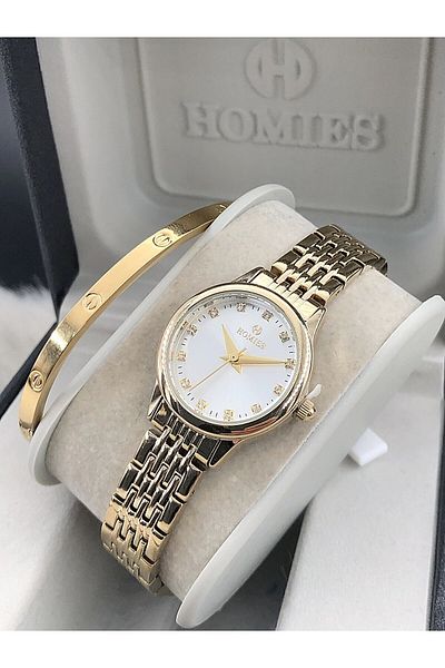 Homies New Season Wrist Watch and Steel Bracelet Gift - Hmsby- 2024121021
