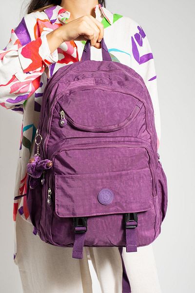 571 Collections Çanta Purple Waterproof Backpack - Ultra Light and Multi-Pocket (Model: 571-1H)