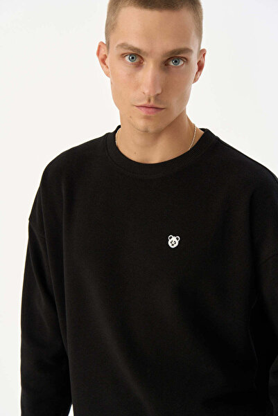 WWF Market Panda SuperSoft Sweatshirt - Siyah