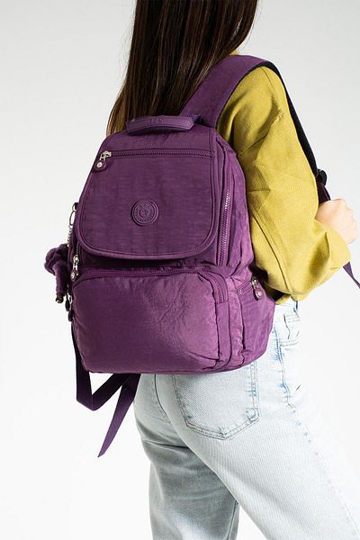 571 Collections Çanta Purple Medium Size Ultra Light Backpack - 571-3F