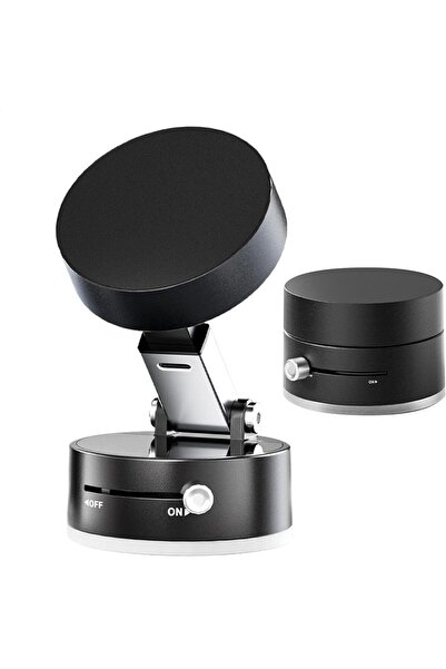 MMP SHOP Araç İçi Magsafe Tutucu Kilitli Vakum Masa Üstü Telefon Ve Tablet Tu...