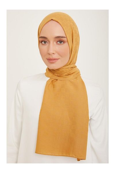 Armine Trend P.monogram Shawl2 21054 - Μουστάρδα