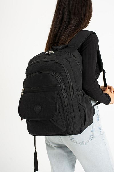 571 Collections Çanta Unisex Μαύρο Ultra Light Αδιάβροχο Σακίδιο Πλάτης - Πολλαπλές Τσέπες (Μοντέλο:571-2A)