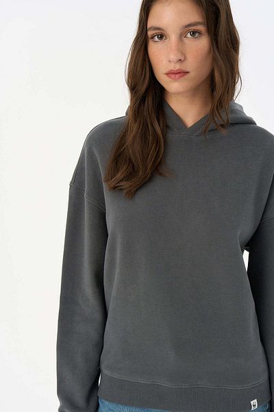WWF Market Anthracite Supersoft Basic Hoodie