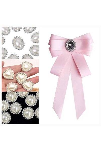 LO ADORO Women's Tie Women's Bow Tie Collar Brooch You Choose Custom Production Stones