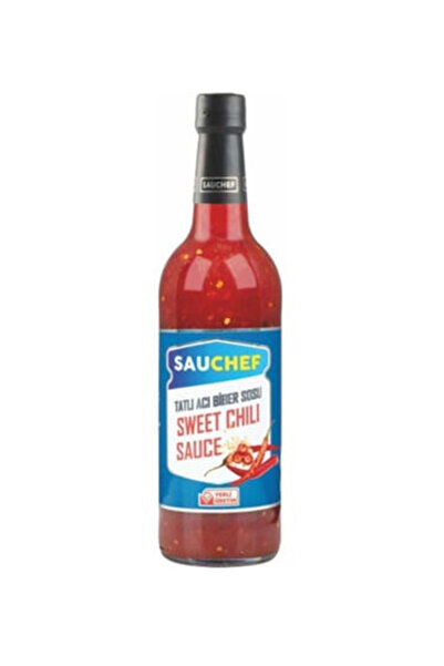 SAUCHEF Sweet Chili Sos 900 gr Cam Şişe x 4 Adet