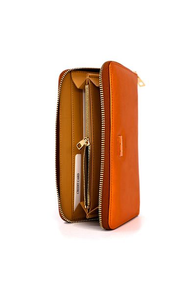 Lux Leder Genuine Leather Paper Print Wallet