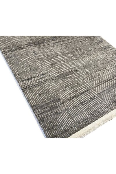 LUXESS HALI Luxess Arya Koleksiyonu %100 Akrilik Dokuma Halı 1107 Antrasit