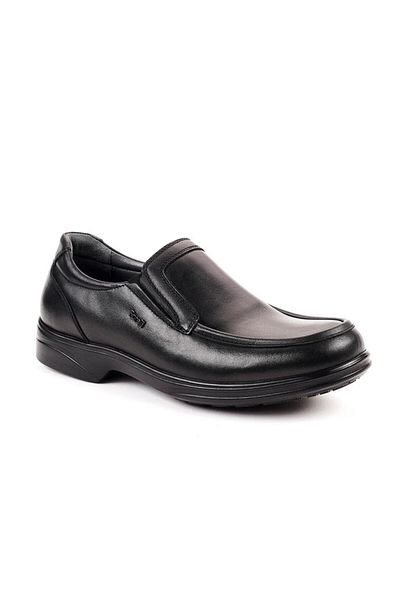 Forelli 11012 Pantofi confort pentru bărbați - negri
