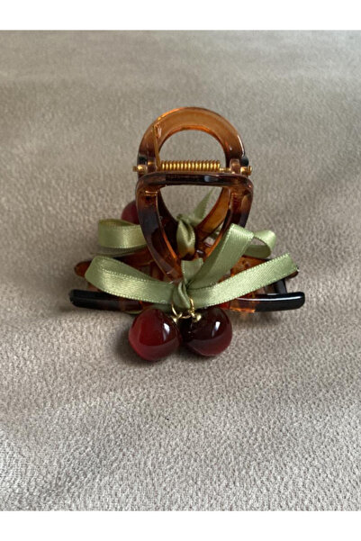 Brassito تصميم أنيق بإبزيم على شكل الكرز ثلاثي الأبعاد مع خيارات الألوان