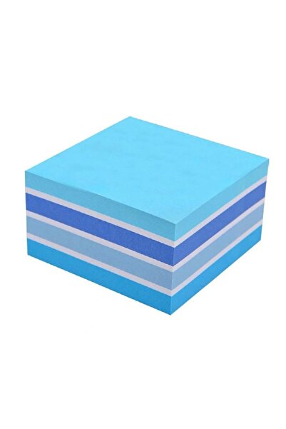 KRAF 7676BL CUB DE HÂRTIE COLECȚIONĂ ADESIVĂ 76X76 400yp. ALBASTRU PASTEL