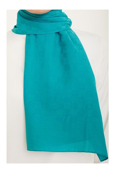Armine Petrol Blue Trend P.μονόγραμμα Shawl2 21142