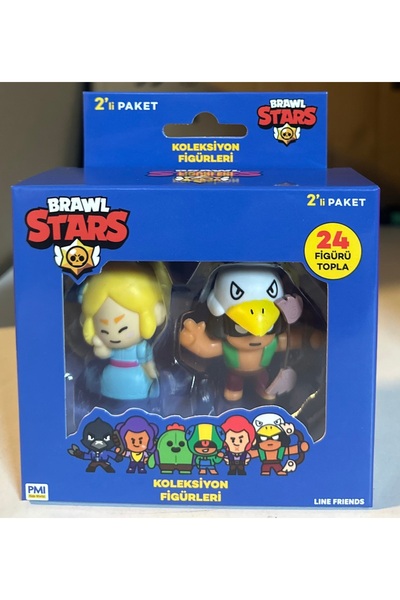 Overgame BRAWL STARS İKİLİ FIGUR SETI- ORİJİNAL - LİSANSLI